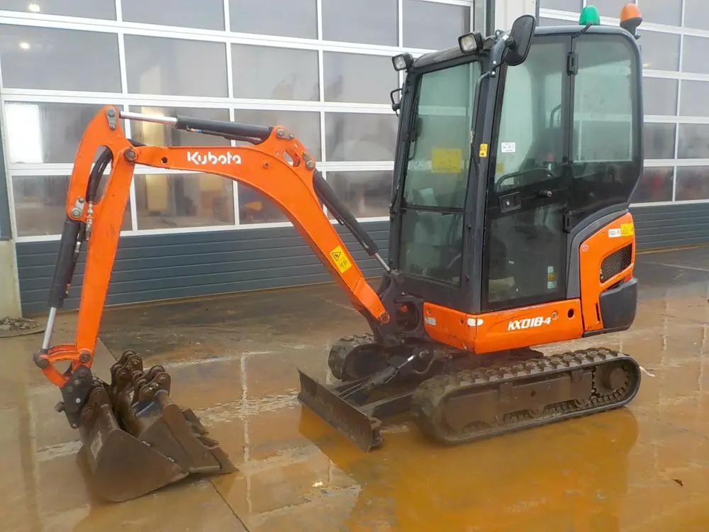 Kubota Kx Technische Daten Leistungsstarker Kompaktbagger F R