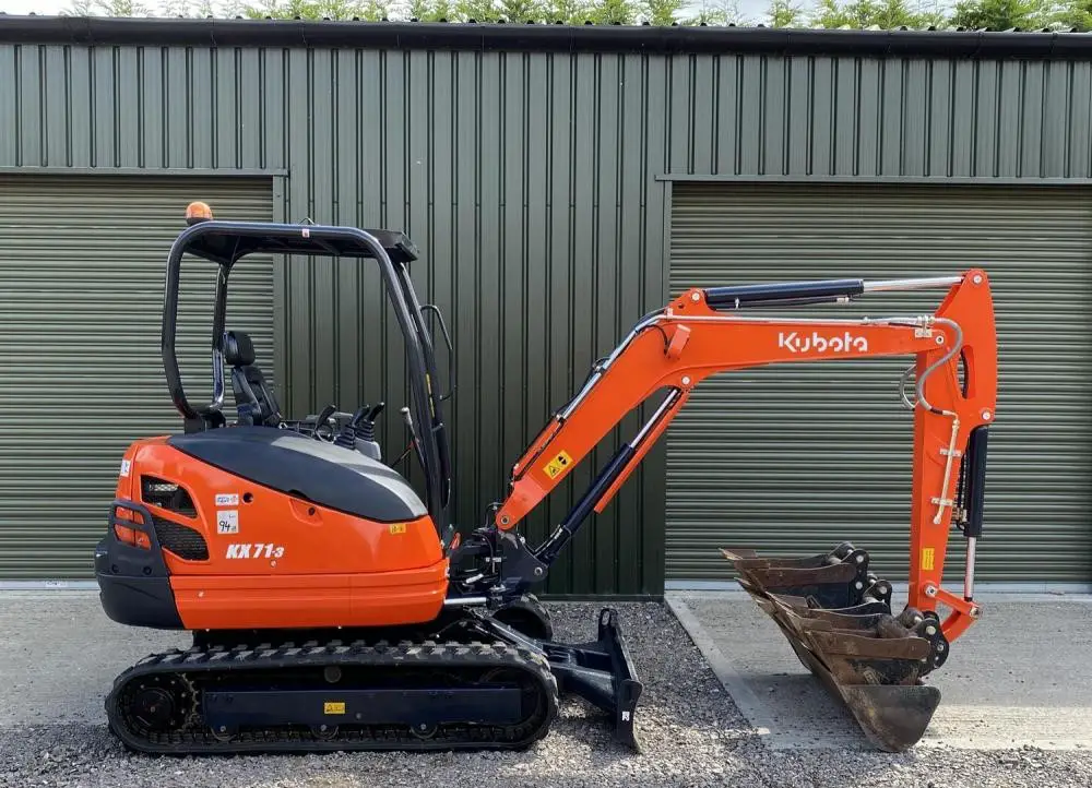 Kubota Kx Technische Daten Leistung Gewicht Und Abmessungen