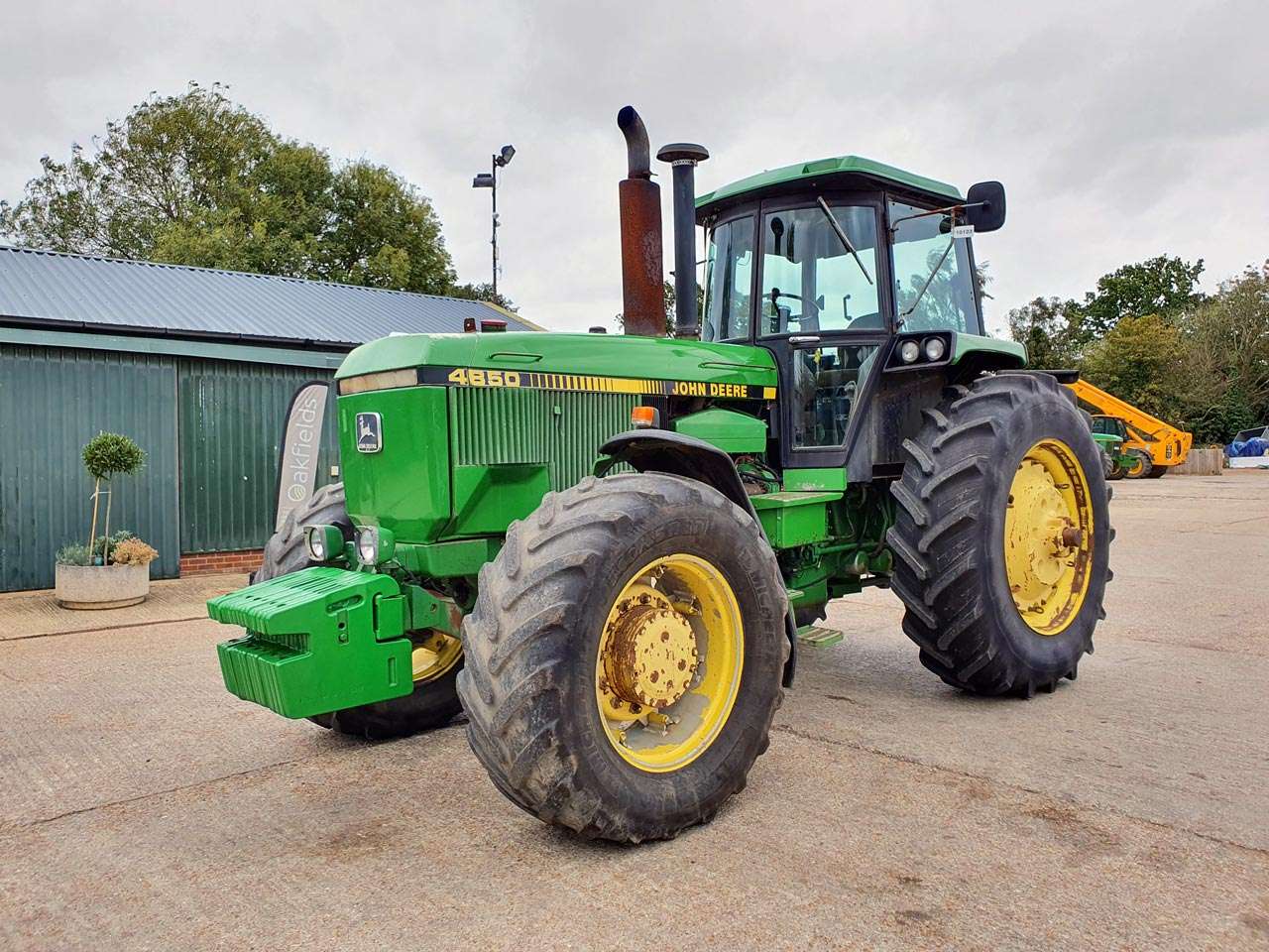 1988 John Deere 4850 MFWD Tractor BigIron Auctions