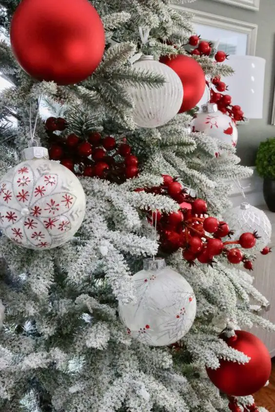 Red Christmas Tree Decorations 2023: Bringing Festive Elegance to Your Home