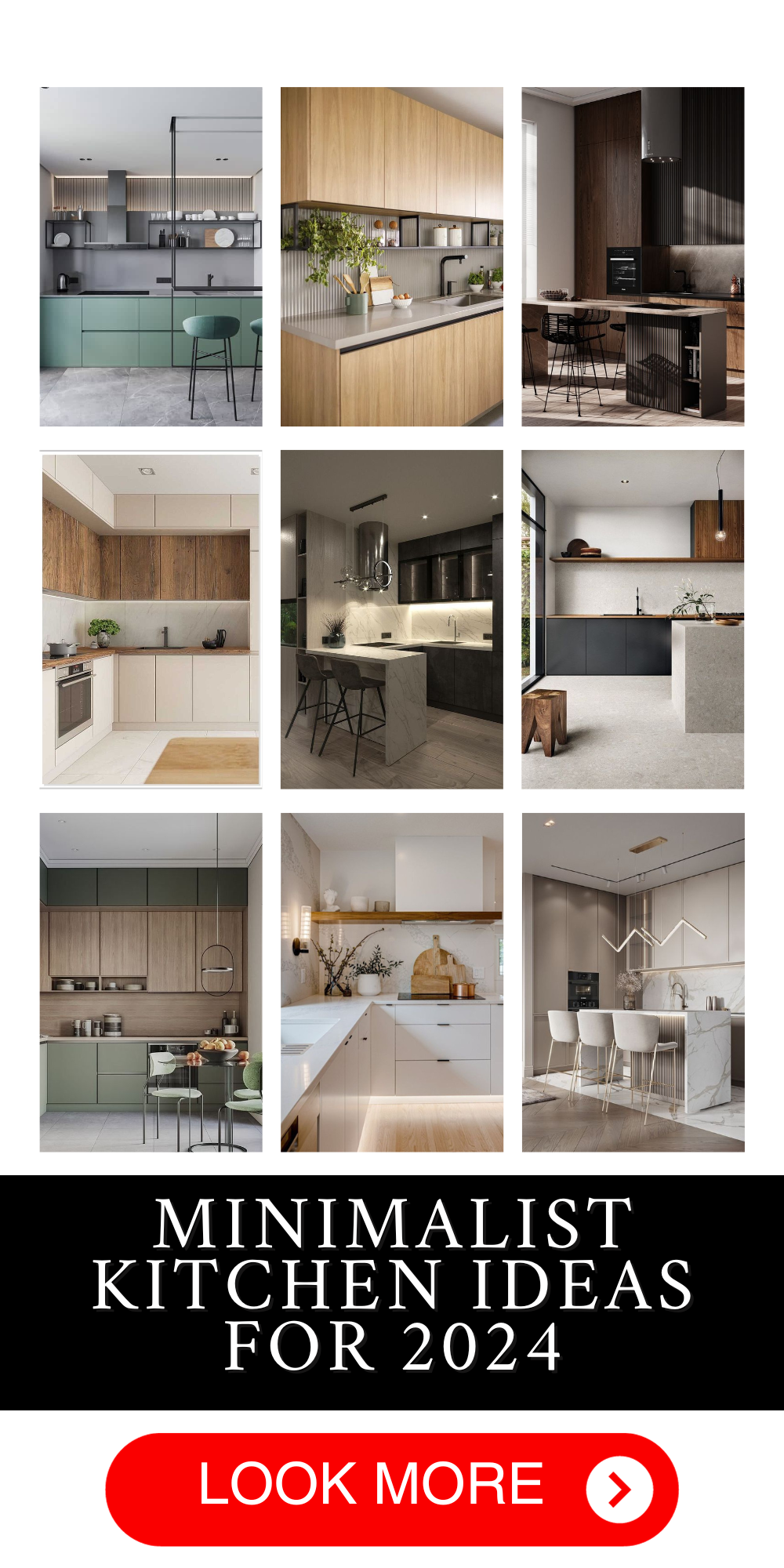 Sleek and Sophisticated: The Best Minimalist Kitchens of 2024