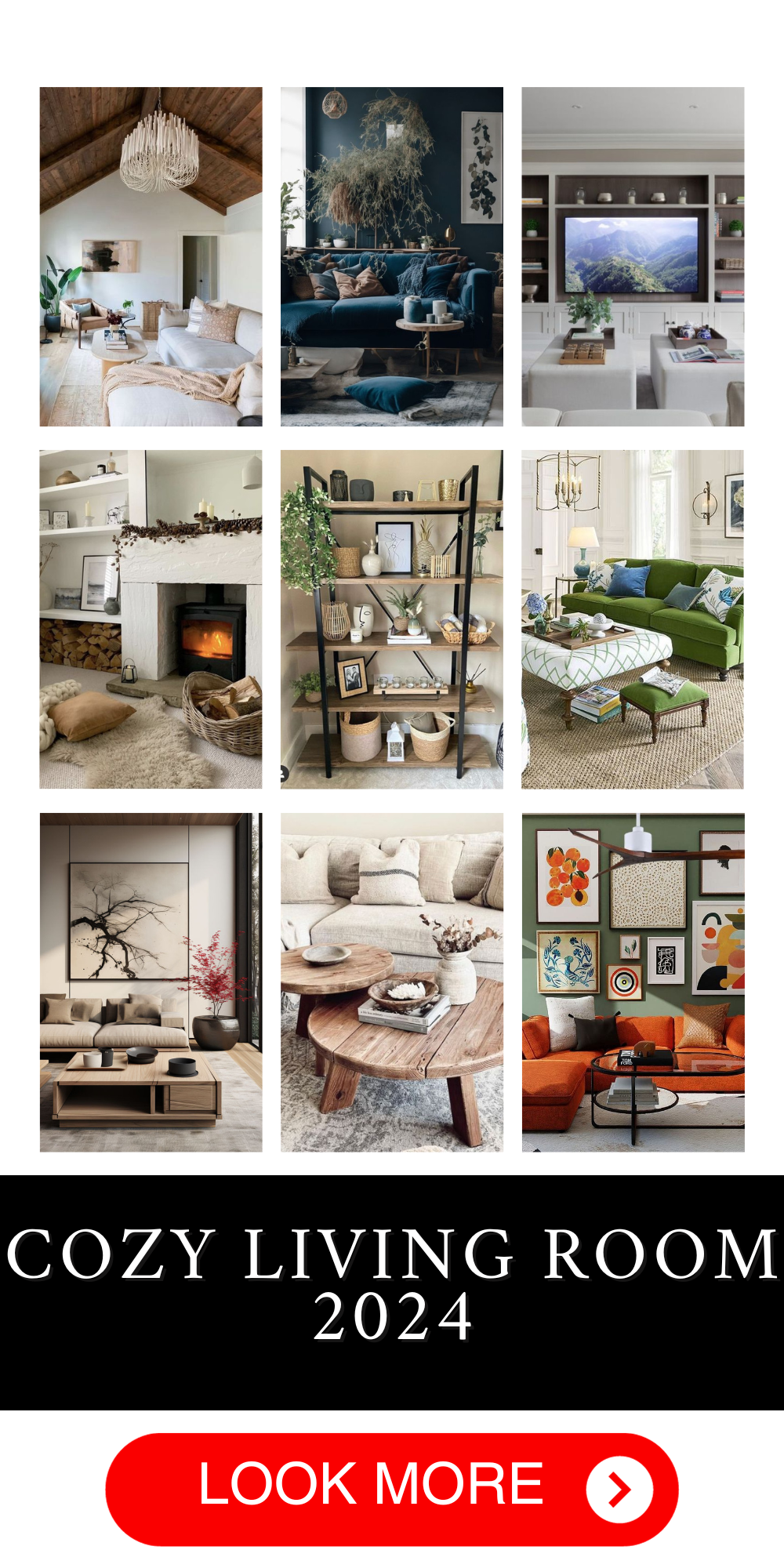 Cozy Living Room 2024: Redefining Interior Design in the US