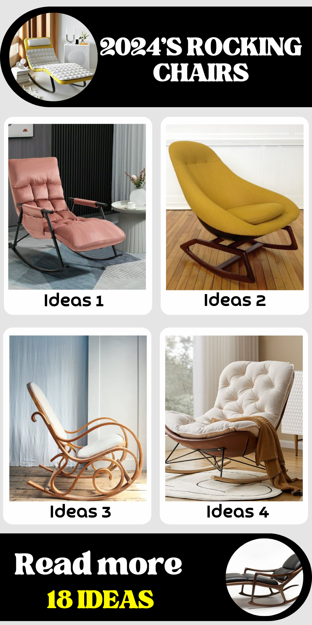 The Timeless Charm of Rocking Chairs: A 2024 Perspective