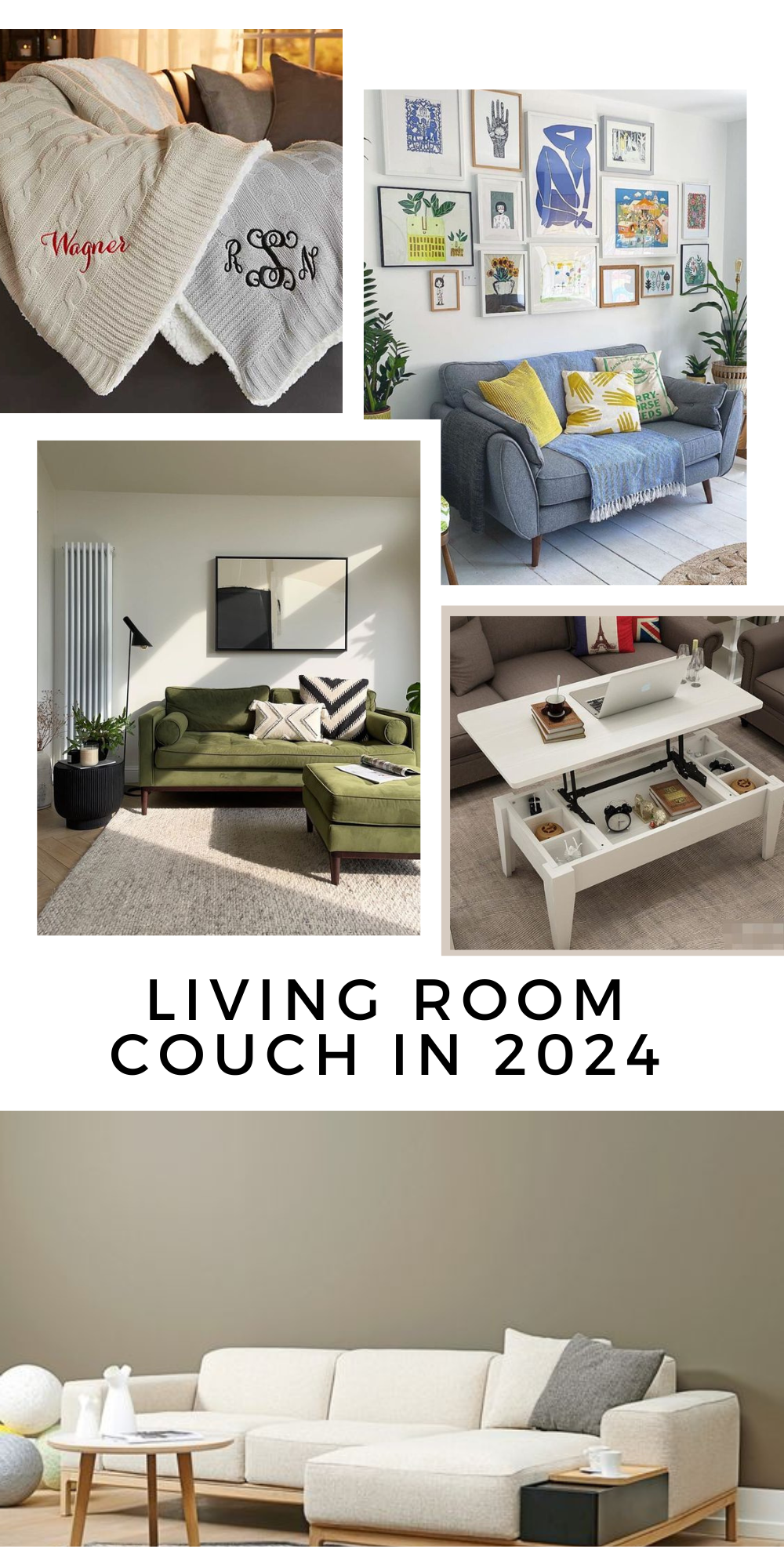 The Art of Crafting a Living Room Couch in 2024: An Interior Designer's Perspective
