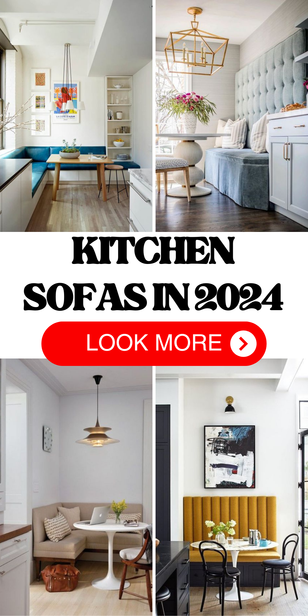 Cozy Elegance: The Rise of the Kitchen Sofa in 2024