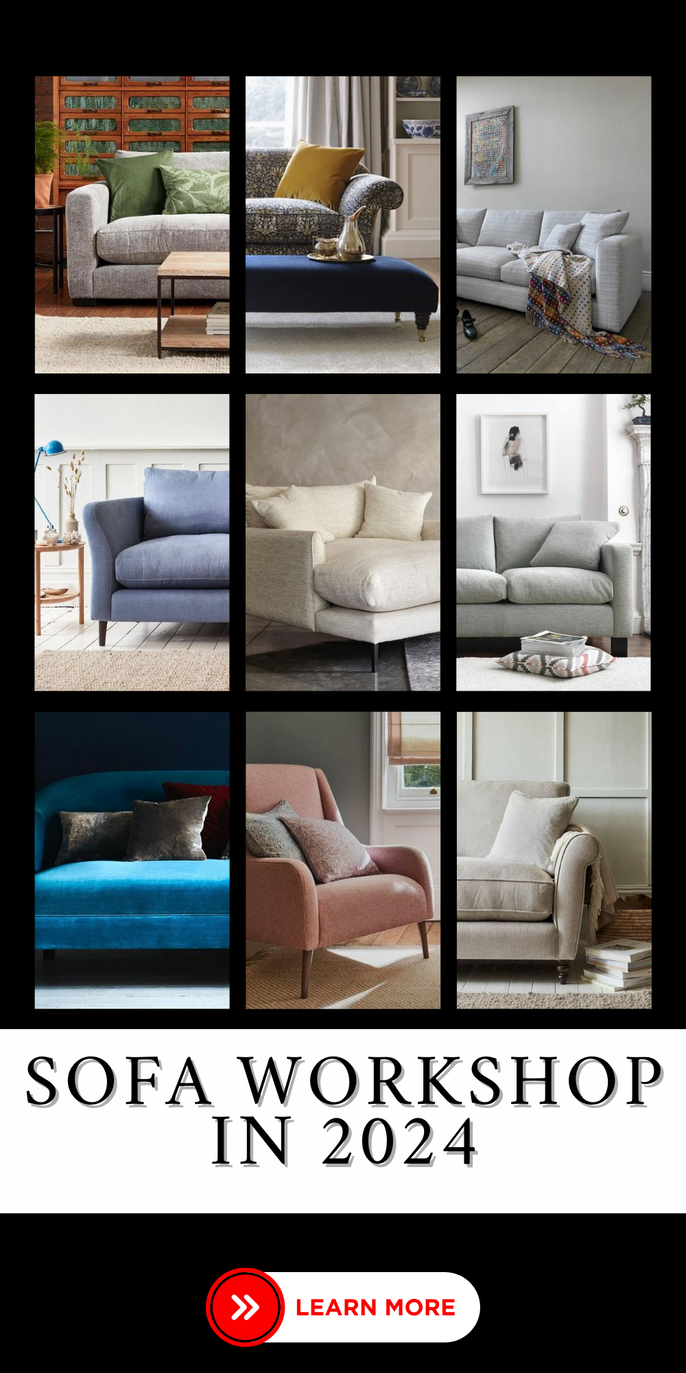 The Art of Comfort: Crafting Stylish Spaces with Sofa Workshop 2024