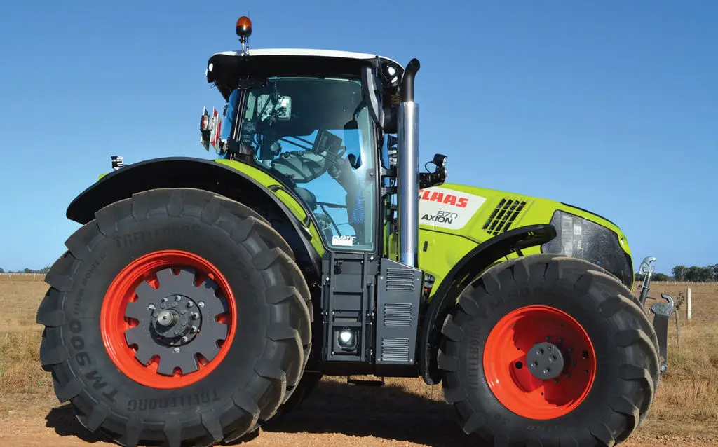 Technische Daten Des Claas Axion Kraftvoller Traktor F R