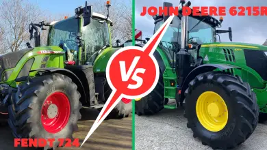 Fendt 724 vs. John Deere 6215R: Welcher Traktor ist besser