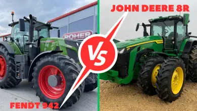 Fendt 942 vs. John Deere 8R: Welcher Traktor ist leistungsstärker?