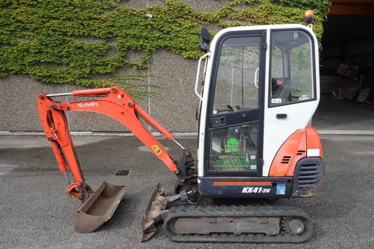 Kubota KX41 3V Technische Daten Leistungsstarker Kompaktbagger