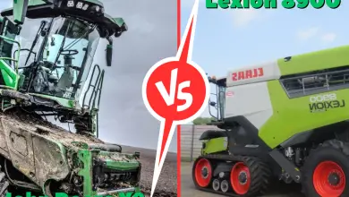 Lexion 8900 vs John Deere X9