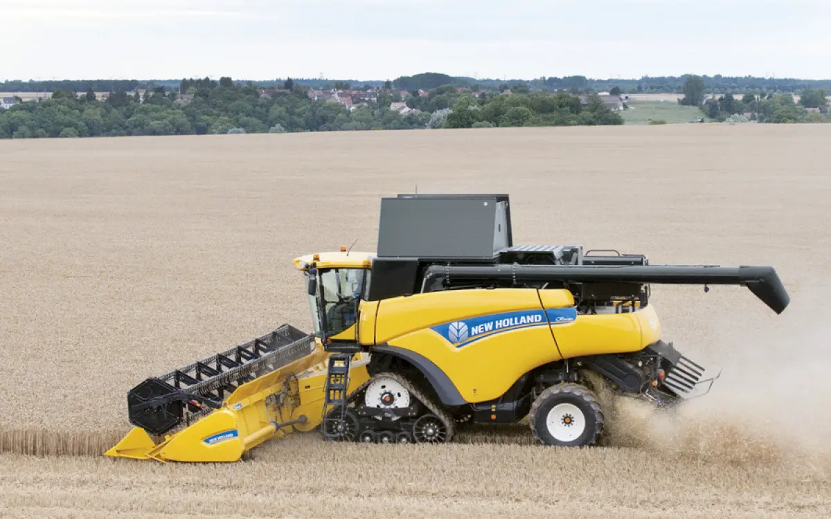 New Holland CR 9.80 Specifications - Powerful combine harvester for ...