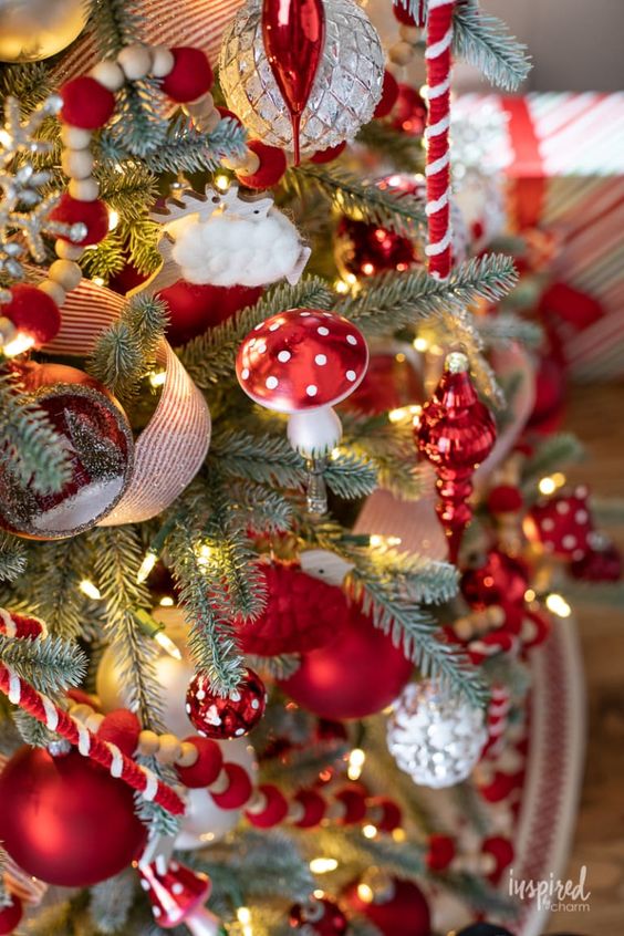2023 Red Christmas Tree Decorations: Trendy Ideas for Home | Expert Tips