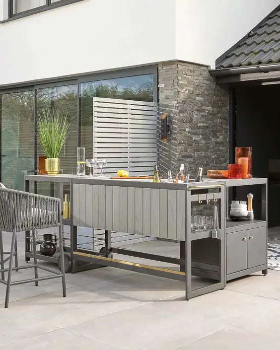 2024's Top Outdoor Home Bar Trends: Colorful to Chic Designs