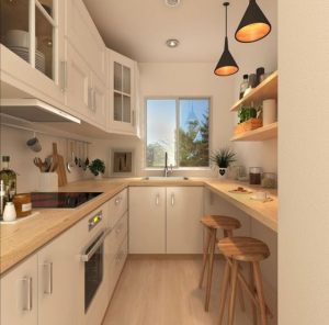 2024 Small Kitchen Design Maximize Style Functionality   18 31 300x296 