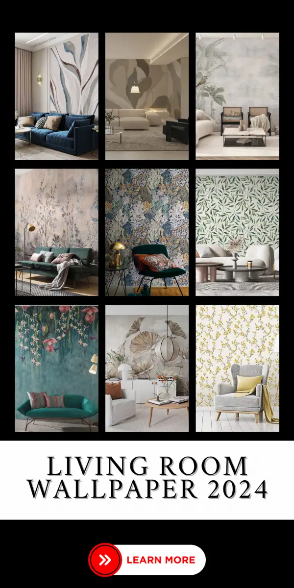 Living Room Wallpaper 2024 A Blend Of Tradition And Modernity   4 6 600x1200 