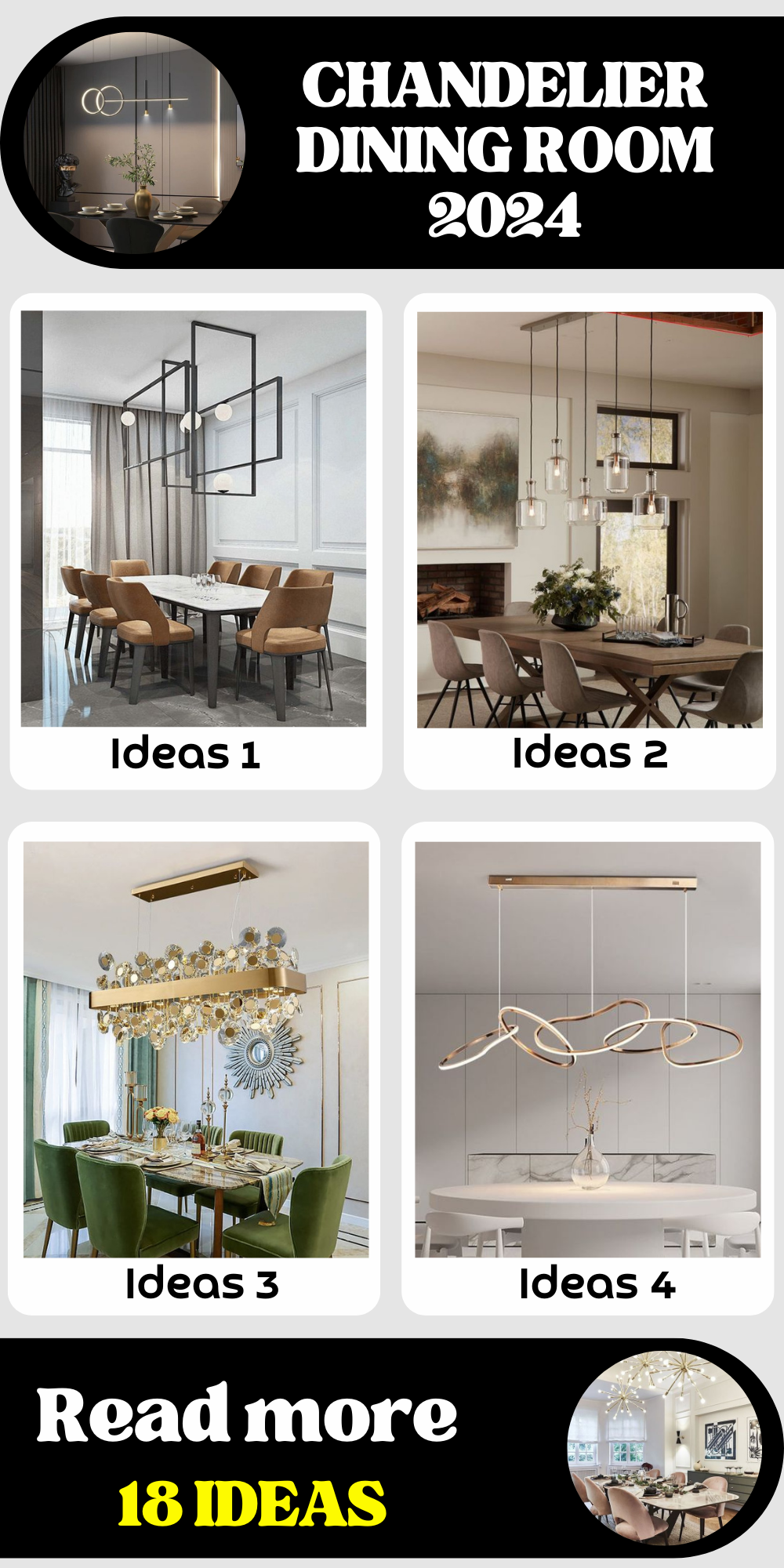 2024 Dining Room Chandeliers: Unique & Luxurious Lighting Trends