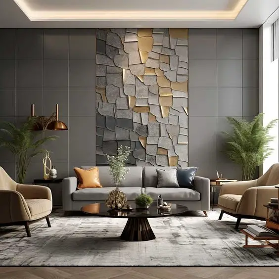 2024 Living Room Trends: Bold Walls & Modern Luxe Designs