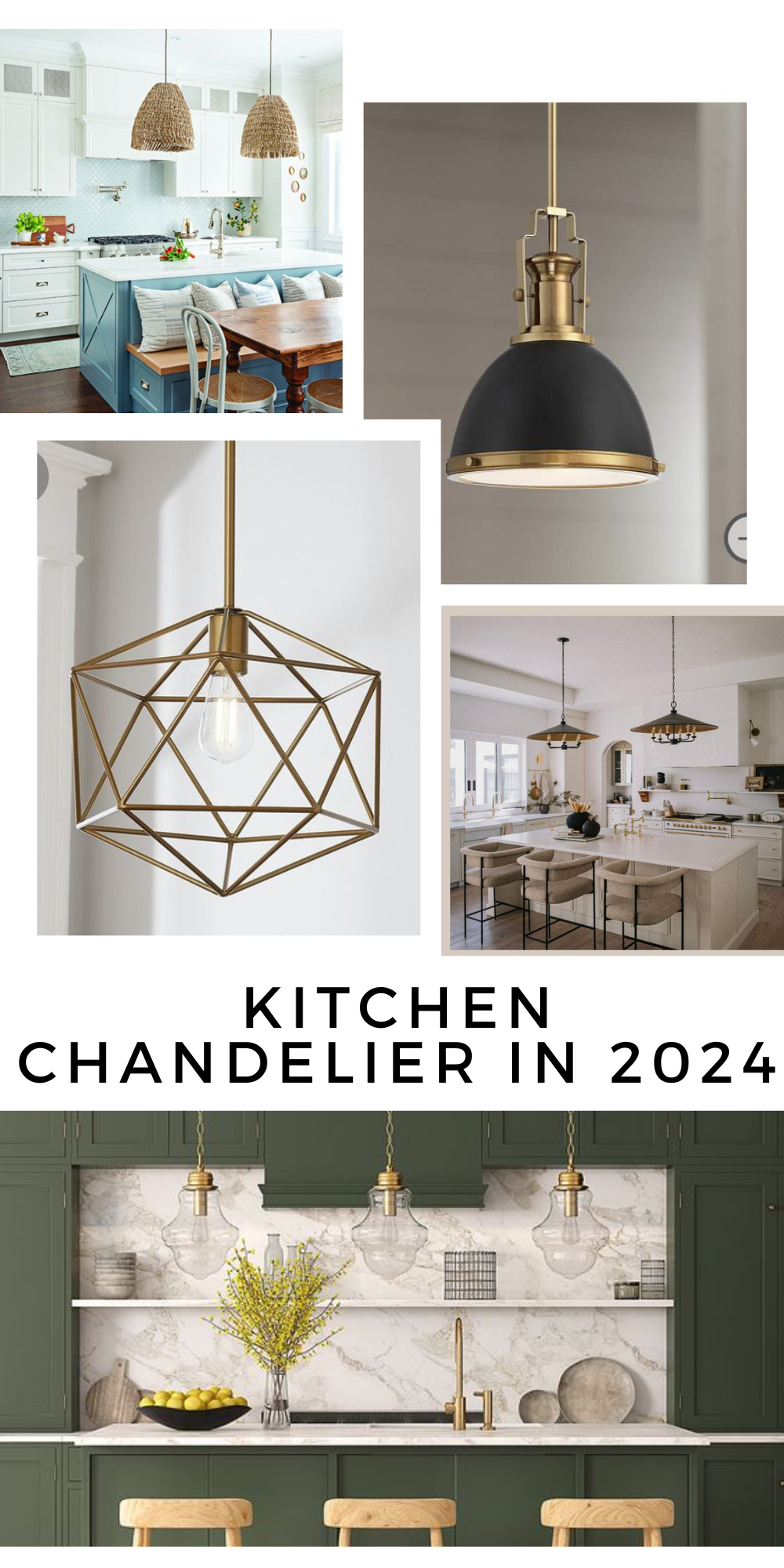 2024 Kitchen Chandeliers Modern to Rustic Lighting Elegance