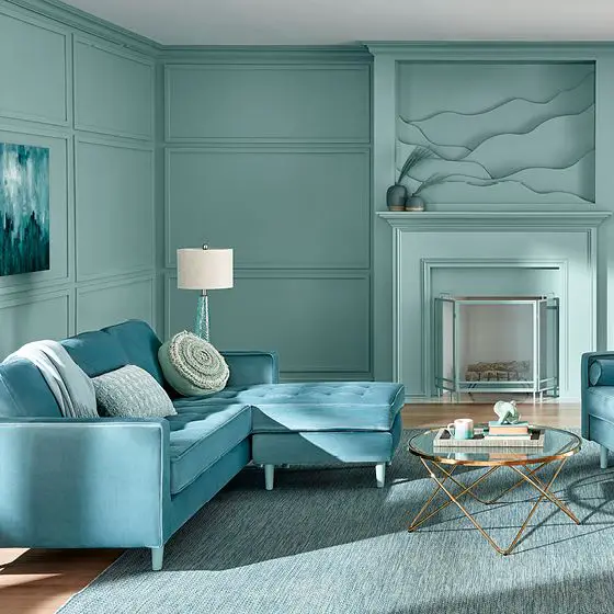 Explore 2024's Chic Blue Living Room Styles - From Royal to Rustic