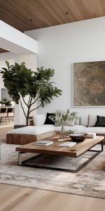 2024 Chic Living Rooms Cozy Minimalist Bold Art Ideas   8 11 150x300 