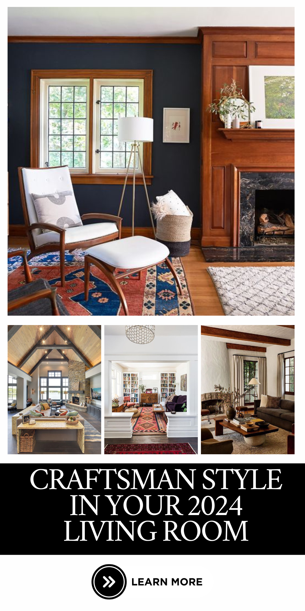 Contemporary Craftsman Living Room Designs 2024 Interior Inspiration