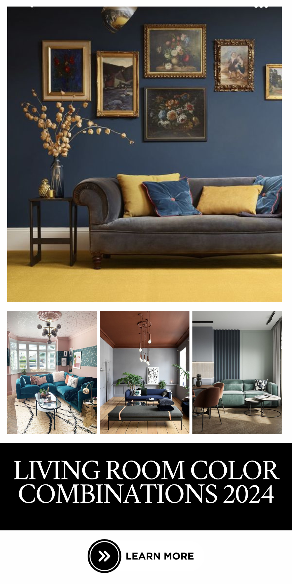 Explore 2024's Top Living Room Colors for a Modern Cozy Home