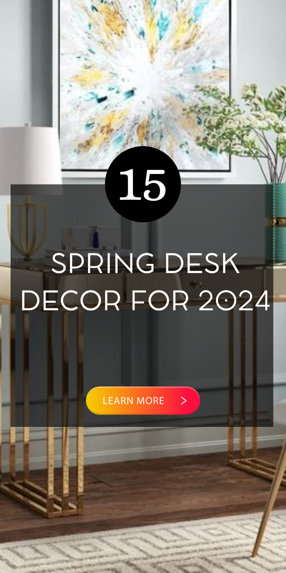 Refresh Your Workspace With Spring Desk Decor Ideas 2024 Get Inspired   2 32 