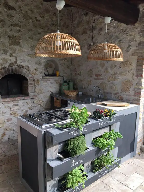 Explore 2024's Best Outdoor Kitchen Farmhouse Styles & Designs