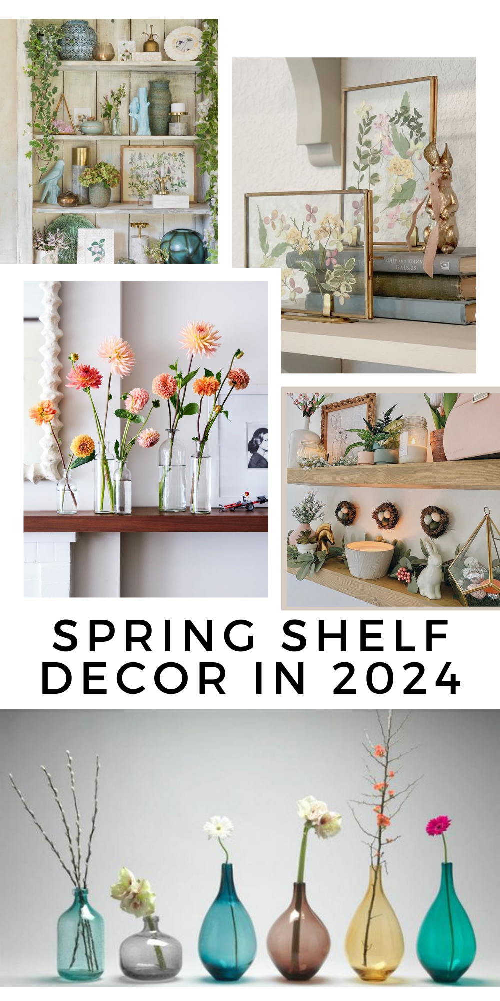 2024 Spring Shelf Decor Trends Rustic to Modern Home Aesthetics