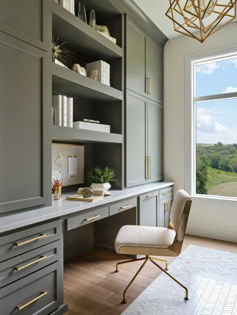 Modern Office Cabinet Designs for Elegant Workspaces | Interior Ideas