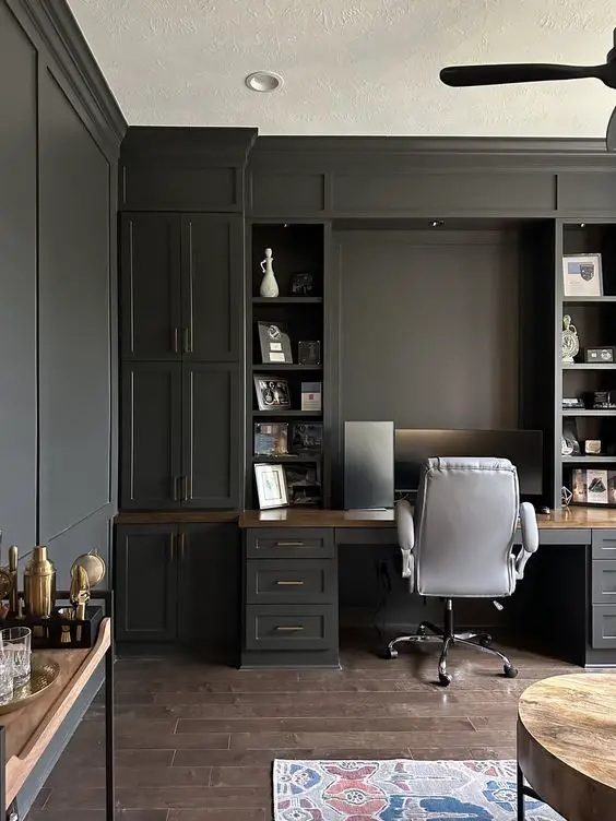 Modern Office Cabinet Designs for Elegant Workspaces | Interior Ideas