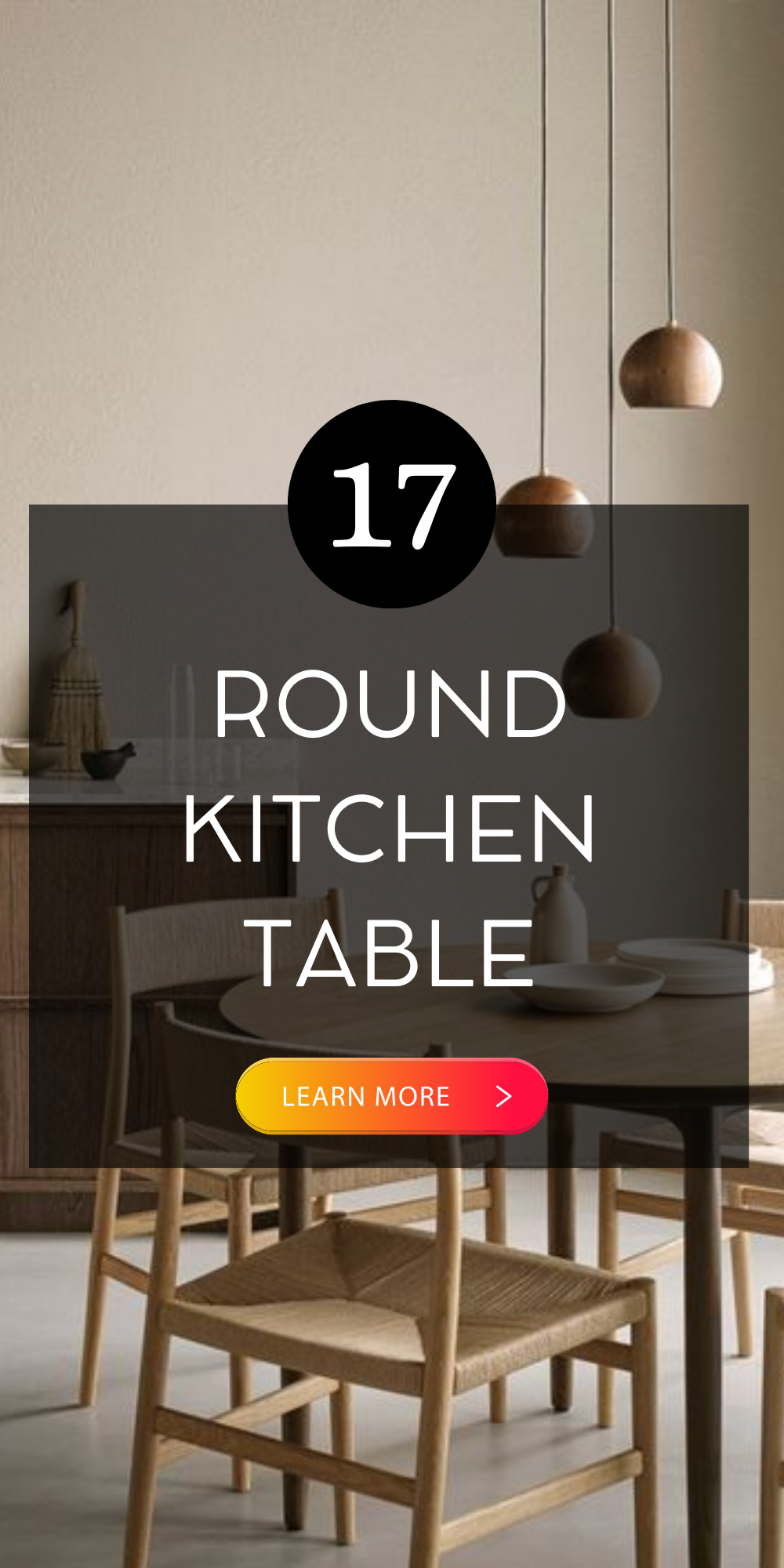 Round Kitchen Table Designs Stylish & Modern Home Decor Ideas