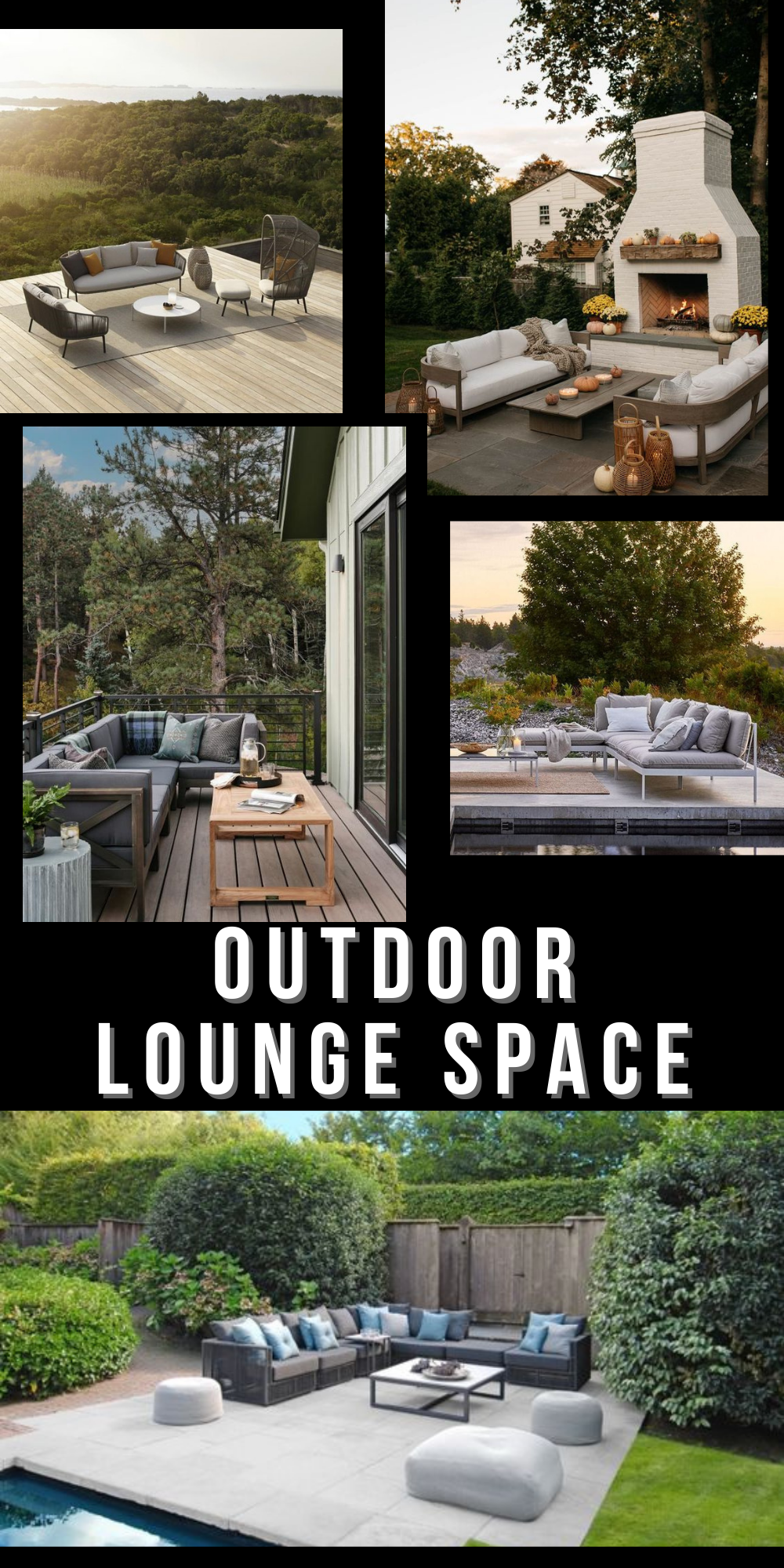 Beautiful view of City Outdoor Lounge Spaces