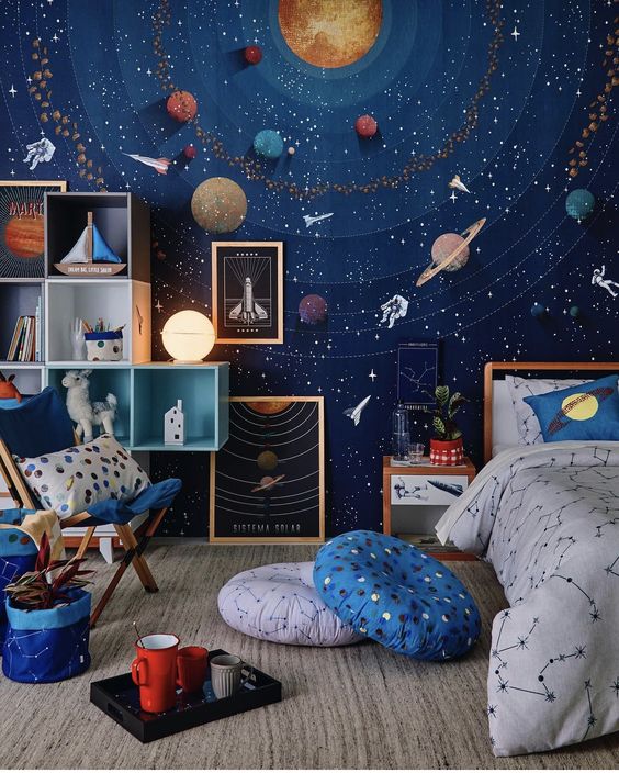 Boys' Bedroom Themes: Space, Superheroes & Modern Decor Ideas