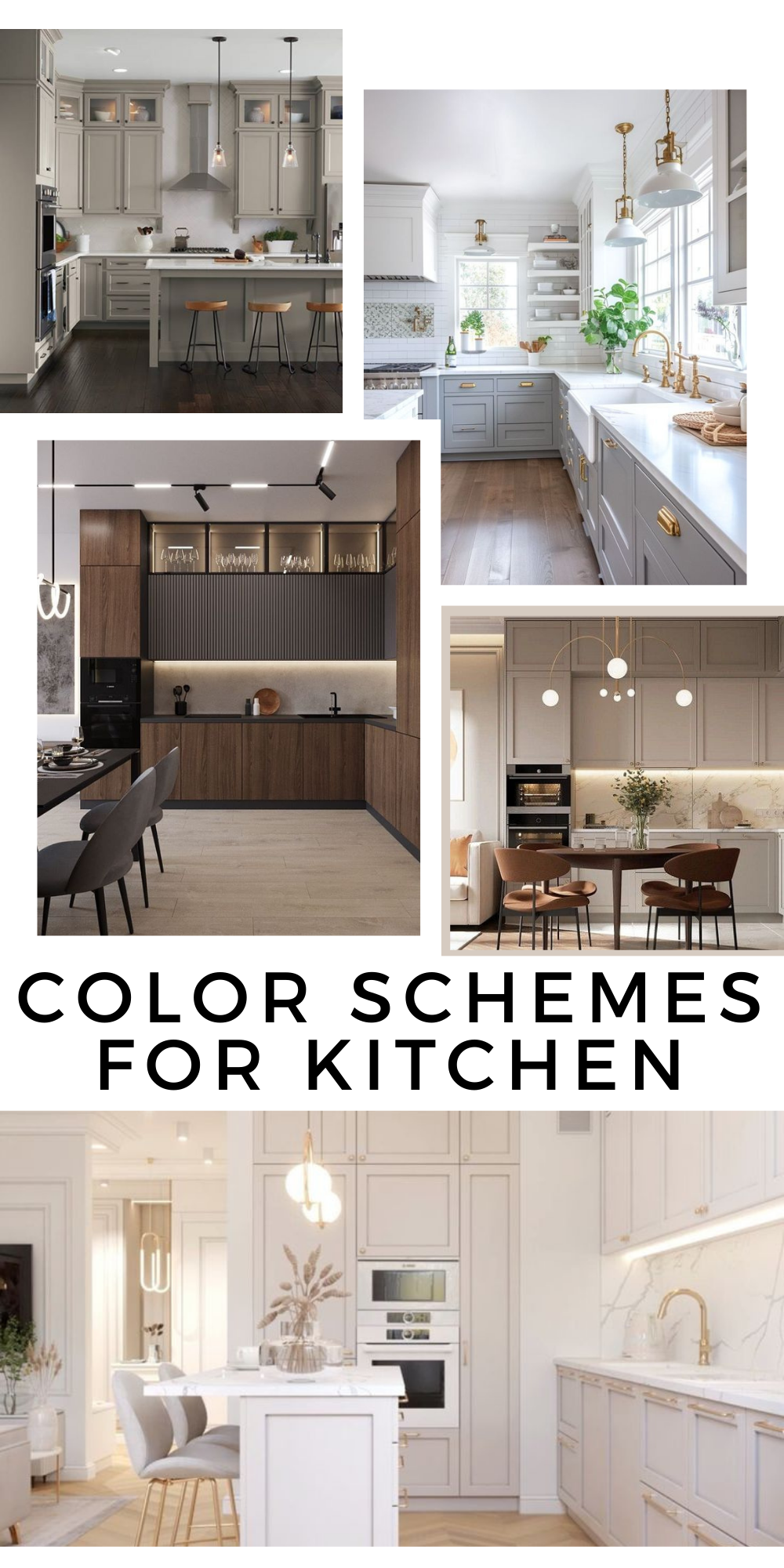 Colors Kitchens: Color Schemes for Modern Kitchens