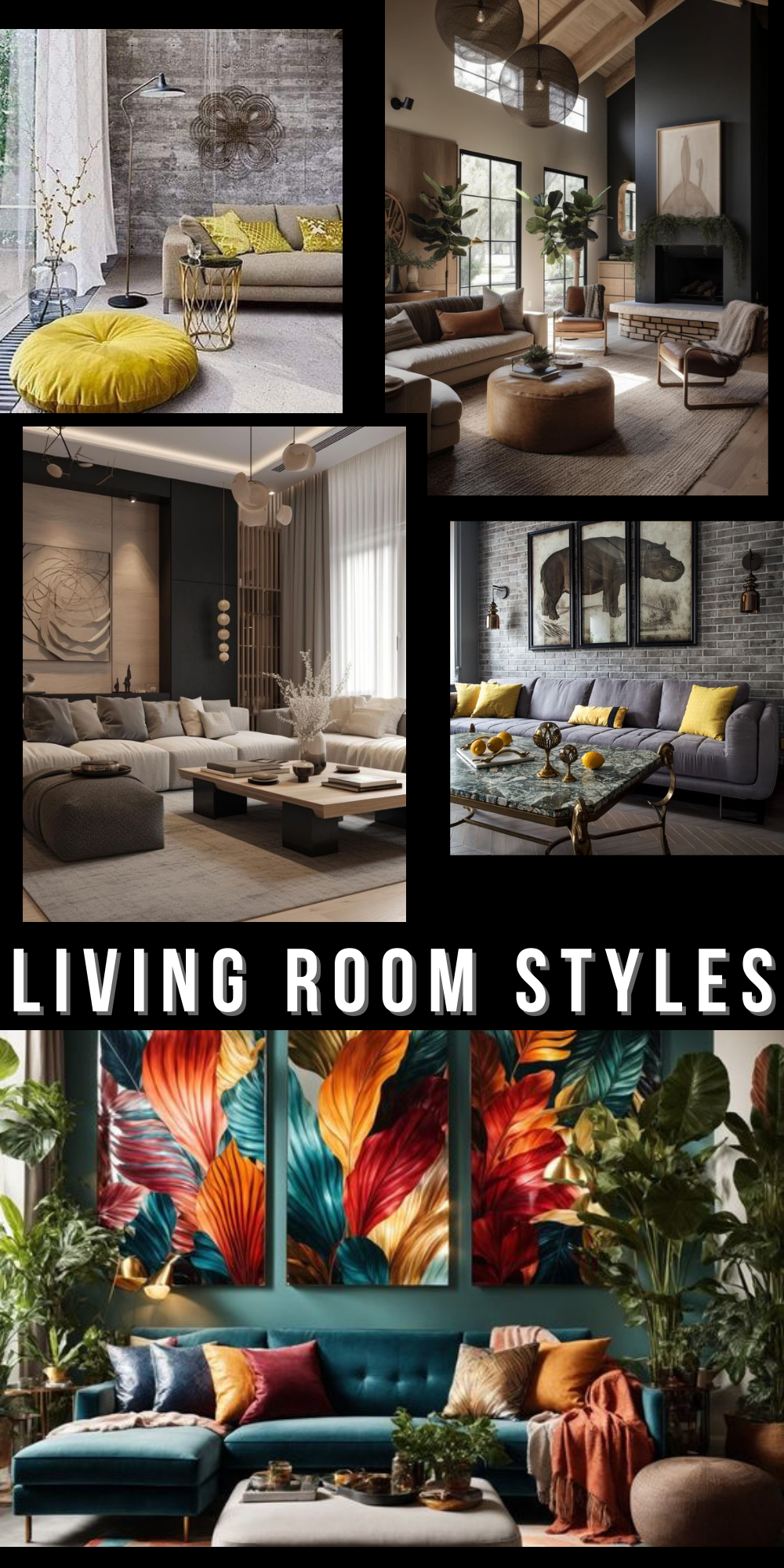 The Art of Living: A Journey Through Diverse Living Room Styles
