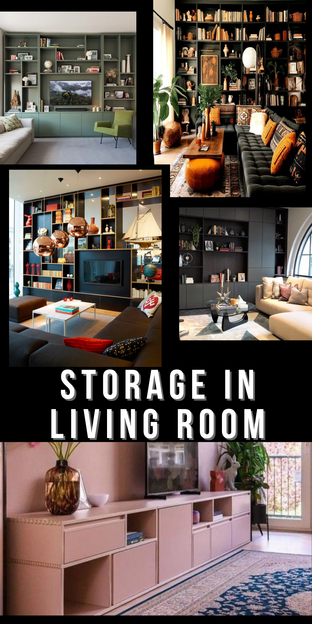 Modern Living Room Storage Ideas: Space-Saving Solutions & Design
