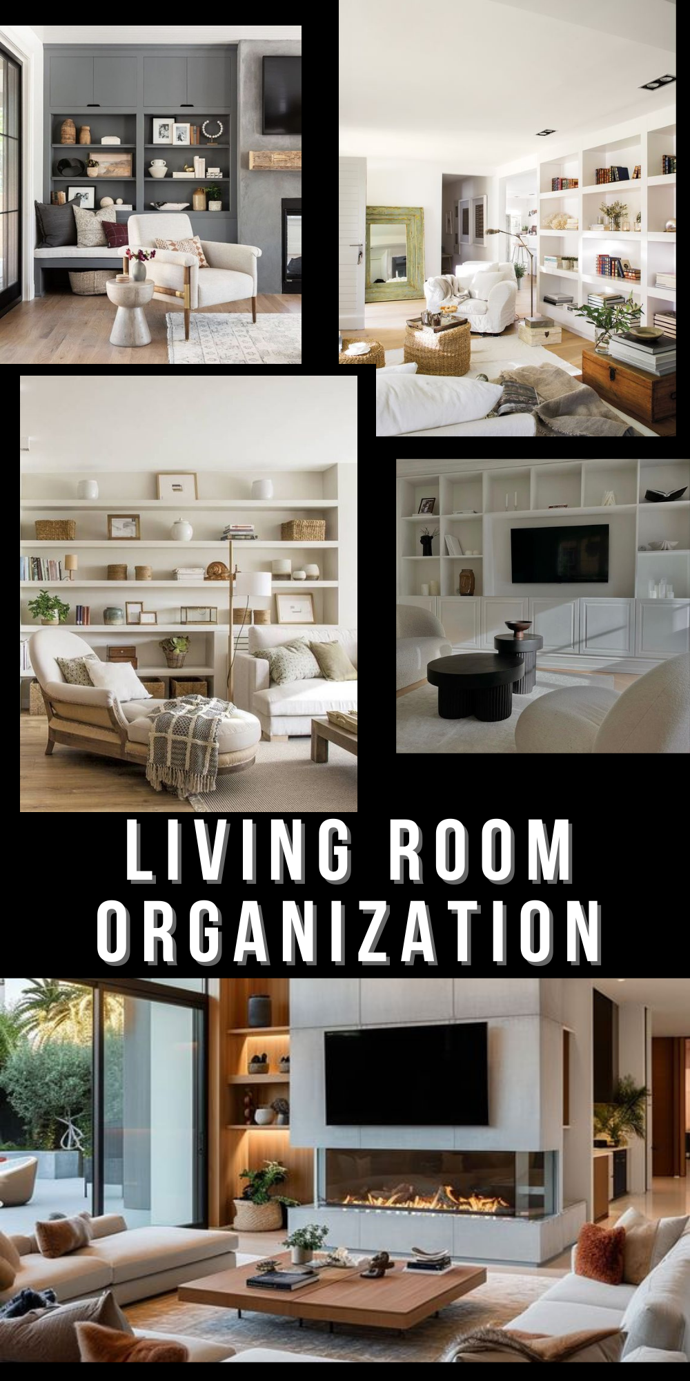 Chic Living Room Storage Ideas for Small Spaces & Aesthetic Homes
