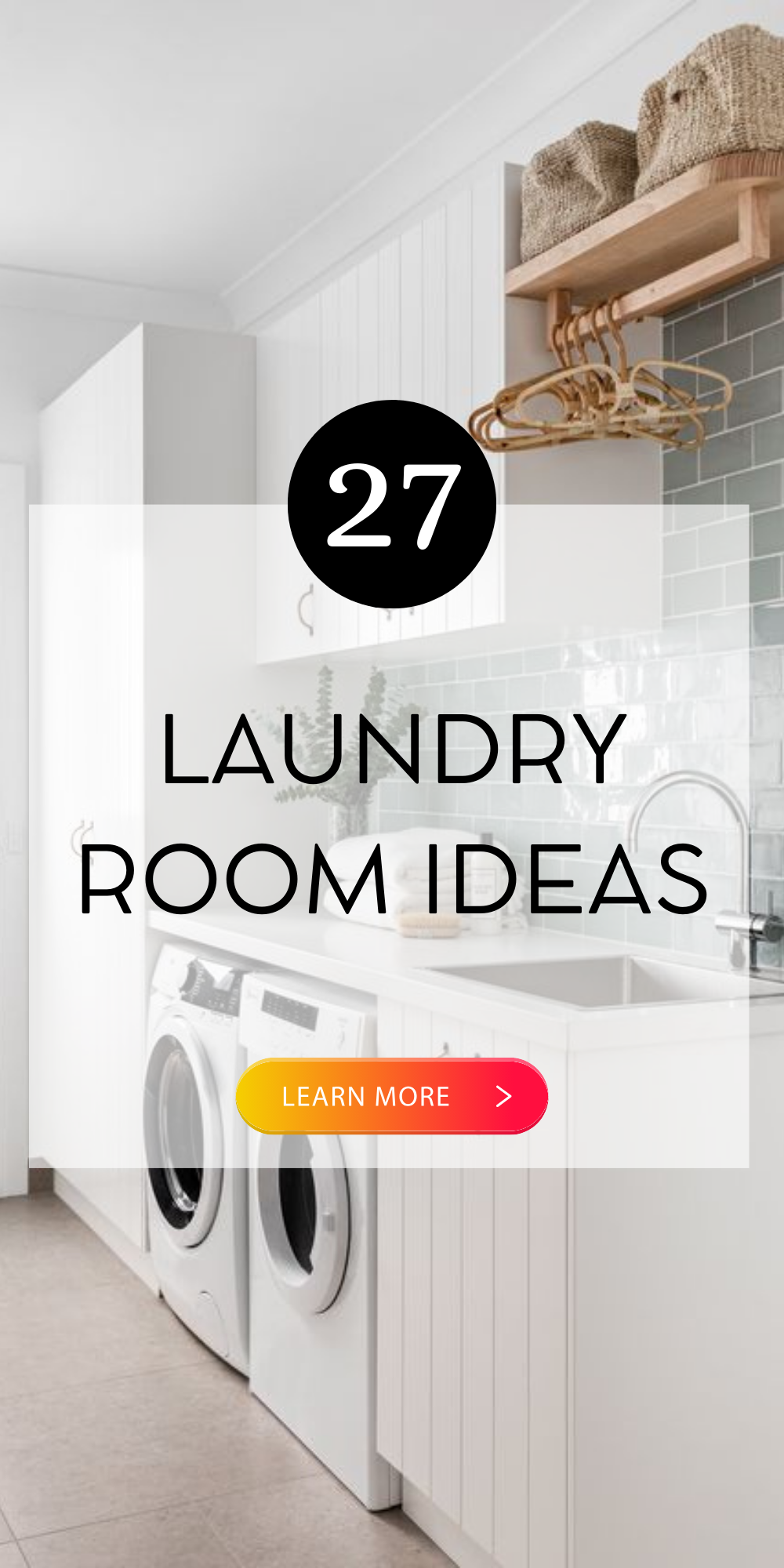 Chic Laundry Room Ideas: Maximize Style & Space Efficiency